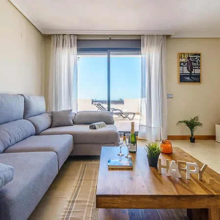 Sunset Seaview Corner With Pool - Happy Estepona