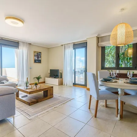Sunset Seaview Corner With Pool - Happy * Estepona